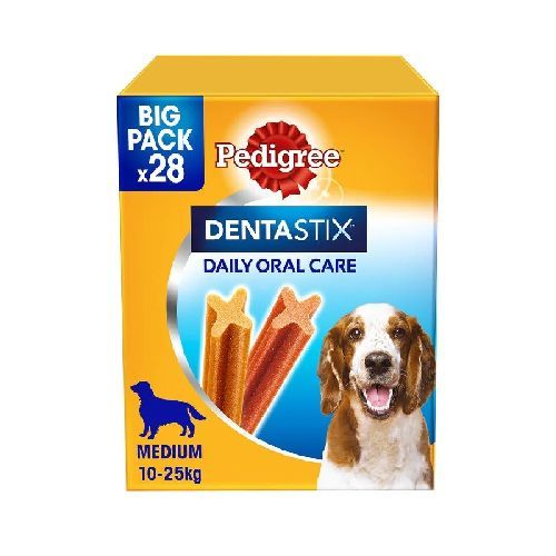 Ped Dentastix Medium Mpack 28 pz <br/> Snack e Premi per Cani