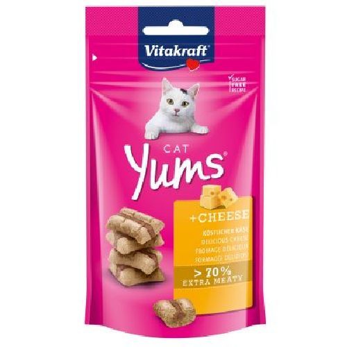 Vitakraft Cat Yums formaggio 40 gr <br/> Snack e Premi per Gatti