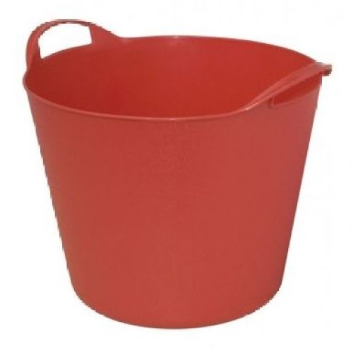 Cestino flex bag rosso diam. 32 cm plastica <br/> Attrezzi Manuali per il Giardinaggio