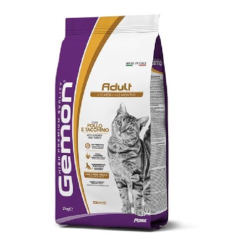 Gemon cat complete pollo/tacchino 2 kg <br/> Cibo Secco per Gatti