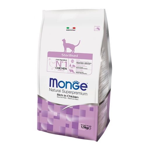 Monge Cat Sterilized 400 gr <br/> Cibo Secco per Gatti