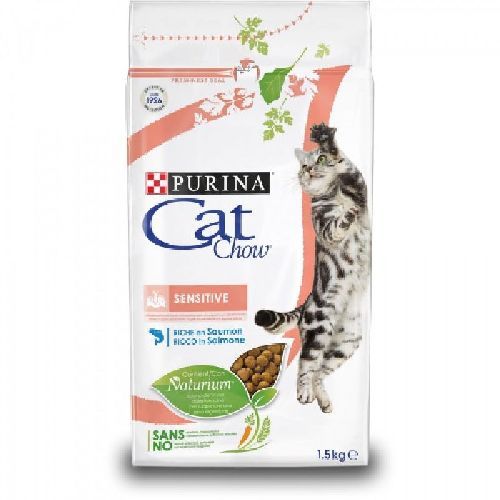 Cat Chow Sensitive 1,5 Kg <br/> Cibo Secco per Gatti