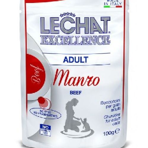Lechat Excellence buste 100 gr. Sterilized al Coniglio <br/> Cibo Umido per Gatti