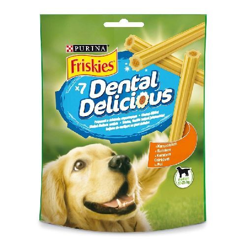 Friskies Dental Delicious 200 Gr Pollo <br/> Snack e Premi per Cani
