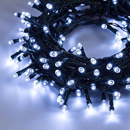 100 LED Minilucciole Esterno Bianco Freddo 5 metri <br/> Luci di Natale