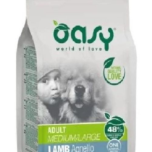 OASY DRY DOG OAP- ADULT M/L AGNELLO 2,5kg <br/> Cibo Secco per Cani