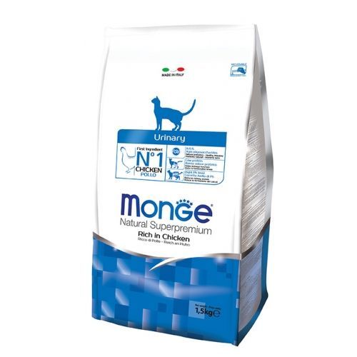 Monge Cat Urinary Pollo 1,5 kg <br/> Cibo Secco per Gatti