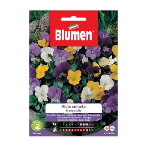 Blumen giardino fiori Viola cornuta mix <br/> Semi da Fiore